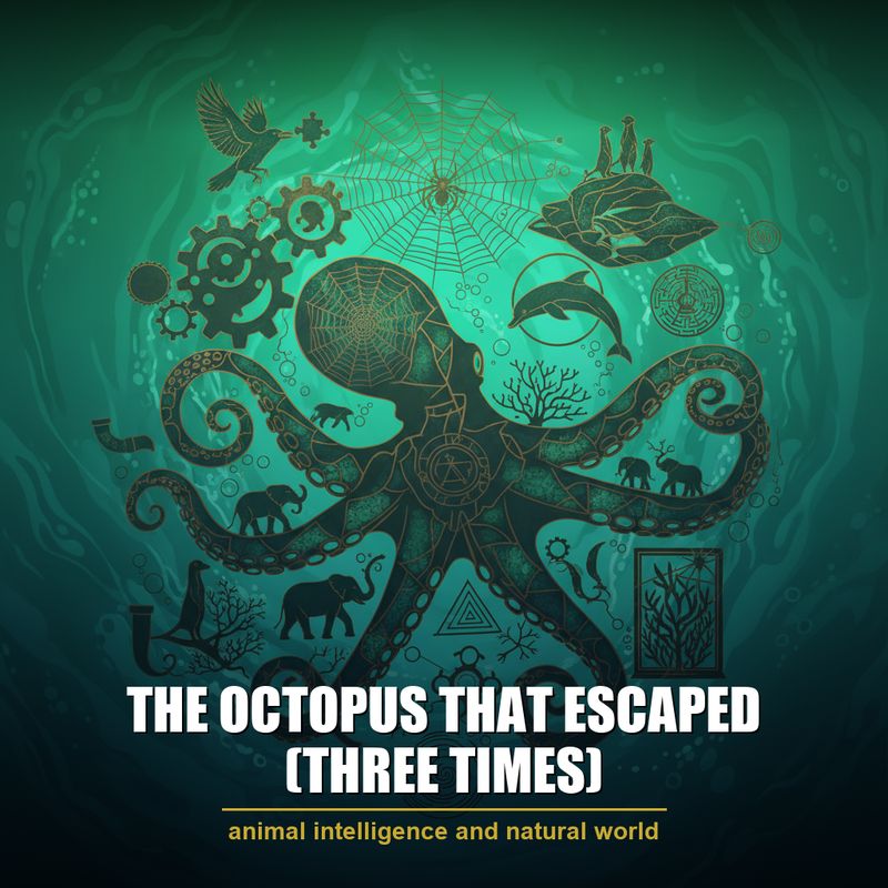 The Octopus That Escaped (Three Times)
