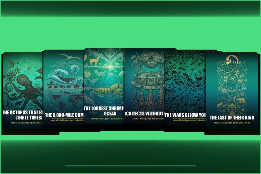 Animal Intelligence Complete Collection – 6-Book Bundle (EN)