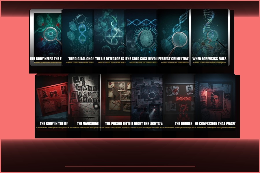 Complete True Crime Collection — 12 Books Bundle
