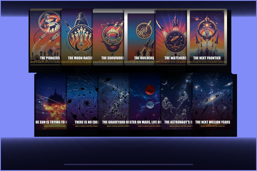 Complete Space Collection – 12 Books on Exploration, Science & the Future of Humanity