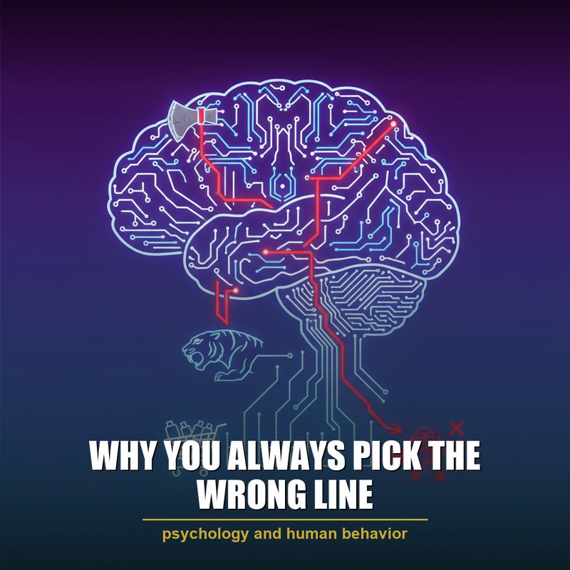 Why You Always Pick the Wrong Line — Your Brain Is Lying to You