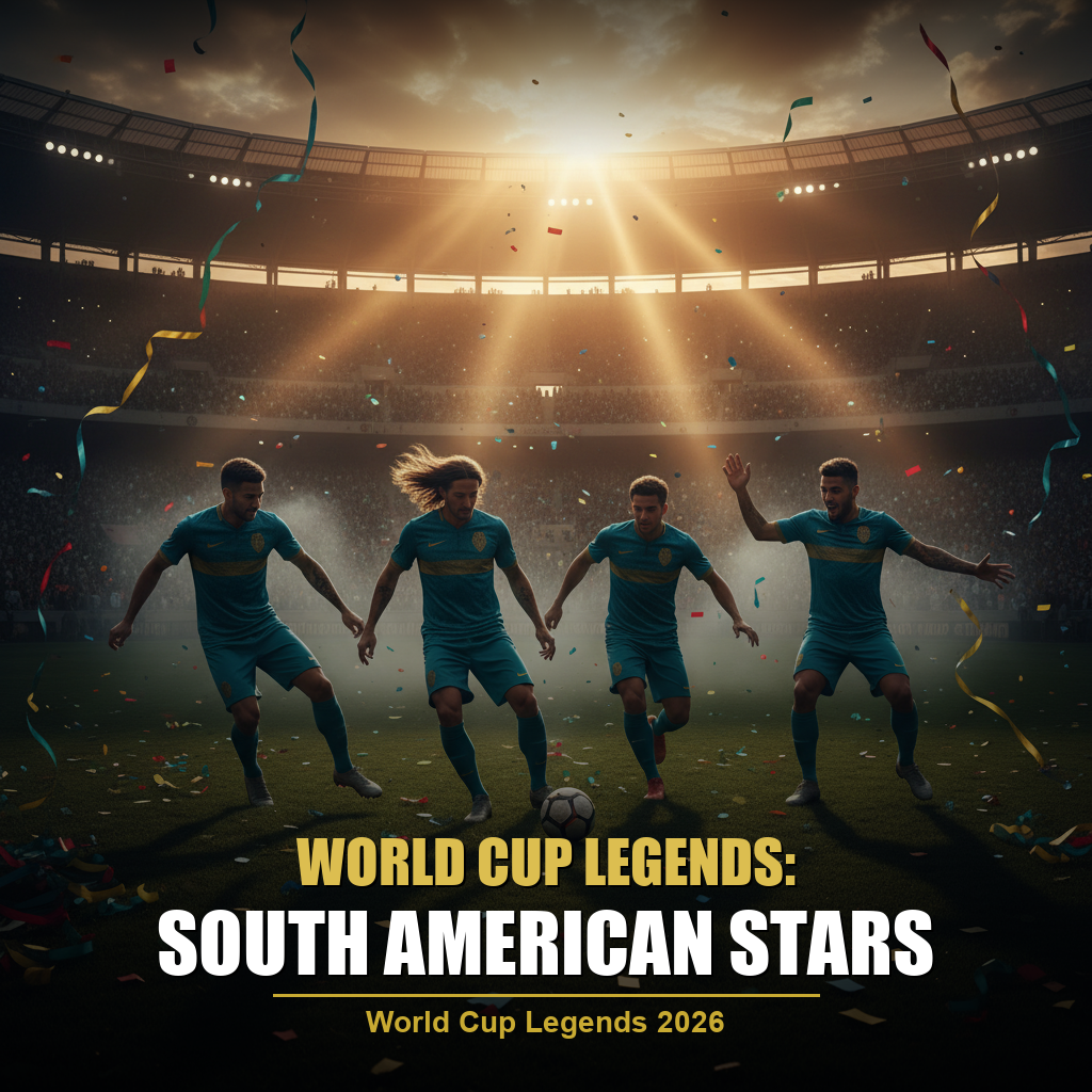 World Cup Legends: South American Stars