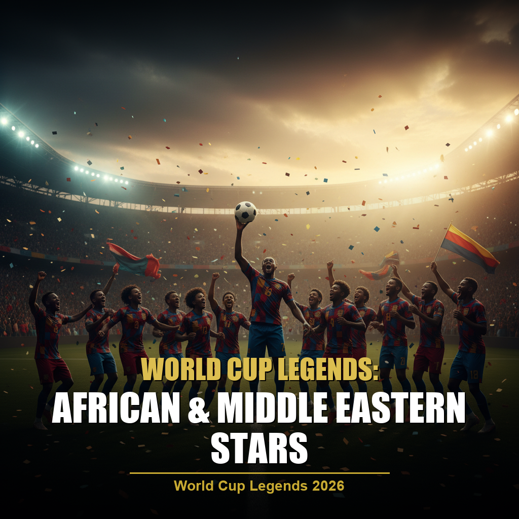 World Cup Legends: African & Middle Eastern Stars
